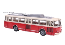 Brekina 61356 - H0 - Skoda Tr9 - beige/rot